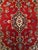 Vintage Persian Kashan Rug, Hand-Knotted Wool, Floral Pattern, Red & Navy, 4x6 For Sale - Image 11 of 17