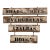 Vintage Wood Double-Sided Nursery Farm Sign For Sale