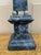Neoclassical Grand Tour Solid Marble Blue Obelisk With Dramatic Veining For Sale In South Bend - Image 6 of 10