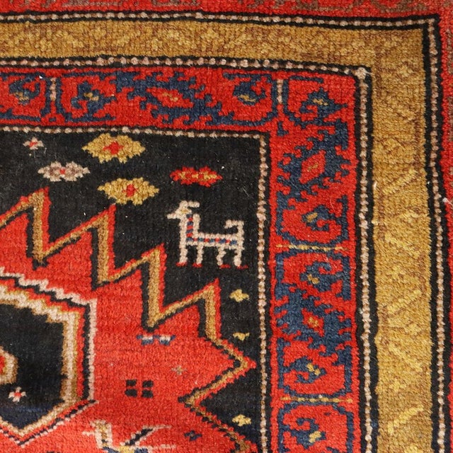 Middle Eastern Tappeto Malayer Rug For Sale - Image 6 of 9