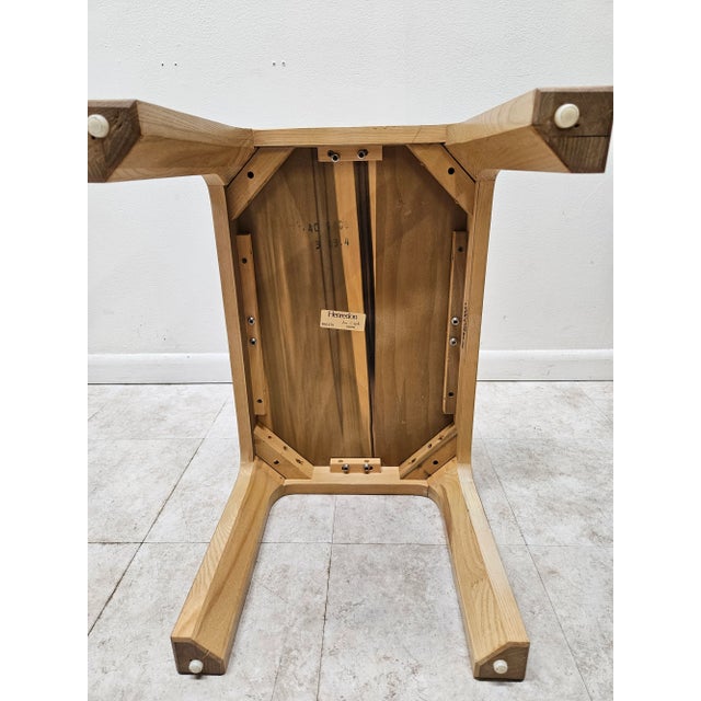 Tan 1980s Mid Century Henredon Scene Two Burlwood Side Table For Sale - Image 8 of 12