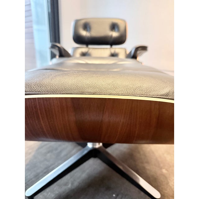2010s Eames Lounge Chair + Ottoman For Sale - Image 5 of 12