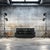 2020s Nicoletti Black Modern Leather Loveseat For Sale - Image 5 of 11