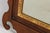 Brown Prince of Wales Chippendale Style Burl Walnut Wall Mirror For Sale - Image 8 of 13