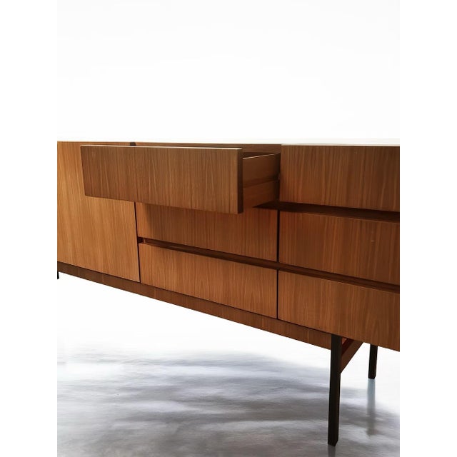 Wood Mid-Century German Teak Sideboard from Musterring Möbel, 1950s For Sale - Image 7 of 9