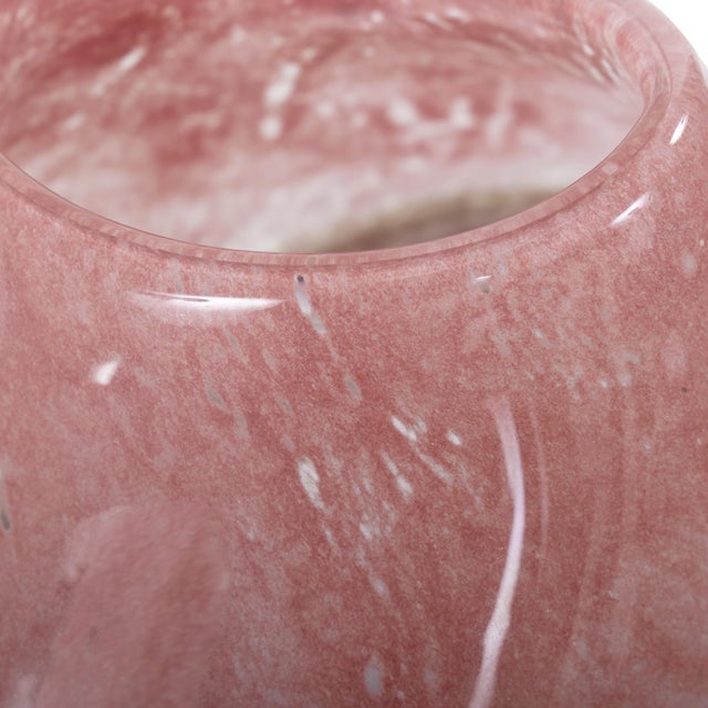 Glass Elsa Vase For Sale - Image 7 of 9