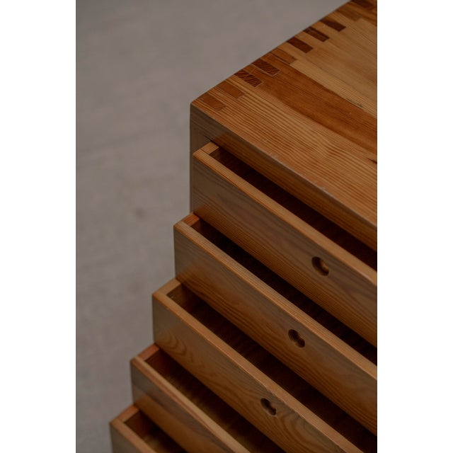 1960s Vintage Chest of Drawers by Ate Van Apeldoorn for Houtwerk Hattem, 1960s For Sale - Image 5 of 11