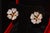 Late 20th Century Pair of Chopard Happy Hearts Flowers Diamond Mother of Pearl 18k Rose Gold Earrings For Sale - Image 9 of 15