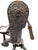 Art Deco Antique Style Champion 1897 Table Clamp Cork Screw Wine Bottle Opener Ornate Design Rogar For Sale - Image 3 of 9