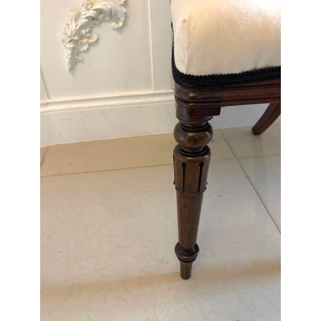 English Regency Carved Mahogany Dining Chairs, 1830s, Set of 10 For Sale - Image 14 of 15