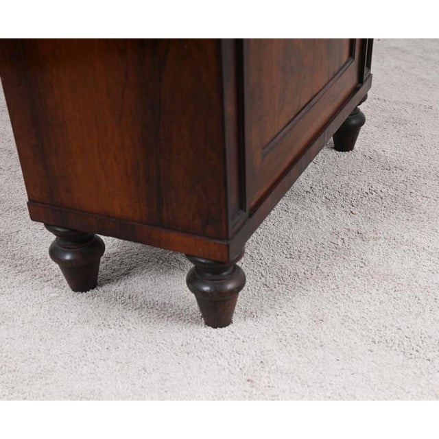 Hollywood Regency Regency Mahogany Chiffonier Side Cabinet,1810s For Sale - Image 3 of 5