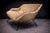 Concha Loveseat in Metal & Fabric, Carlo Hauner, 1955 For Sale - Image 9 of 9