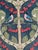 G P & J Baker Birds & Cherries Cotton Indigo Fabric 2 5/8 Yards For Sale - Image 4 of 5