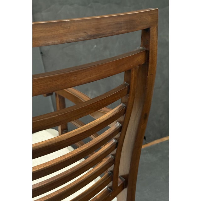 English Vernacular Reading Chair or Armchair of Mahogany From the Georgian Era For Sale In Austin - Image 6 of 13