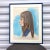 Original Pastel 1970’s Portrait of a Young Brunette For Sale In Charleston - Image 6 of 8