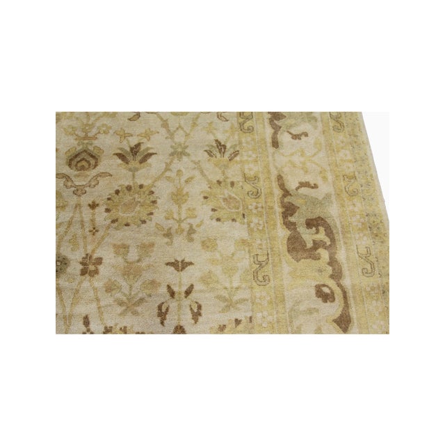 Handwoven Agra Style Area Rug 11’2″ X 16’2″ For Sale In Dallas - Image 6 of 10