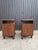 Wood Art Deco Burl Bedside Tables, 1930, Set of 2 For Sale - Image 7 of 11