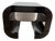 1980 Black Laminate Waterfall End Table For Sale