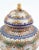 Contemporary Covered Decorative Gilded Cloisonne Urn For Sale - Image 3 of 10