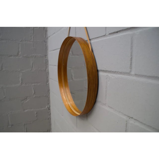 Teak Wall Mirror from Markaryd, 1960s For Sale - Image 4 of 11