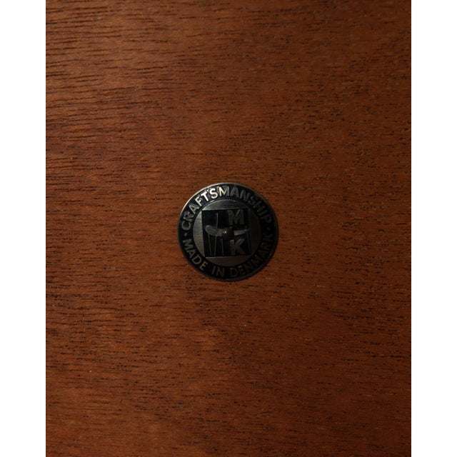 Teak Nesting Tables by Arne Hovmand-Olsen for Mogens Kold, 1960s, Set of 3 For Sale - Image 15 of 16