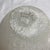 1980s Blue and White Vintage Murano Italian Art Glass Vase Featuring a Frosted and Textured Scavo Body For Sale - Image 5 of 5