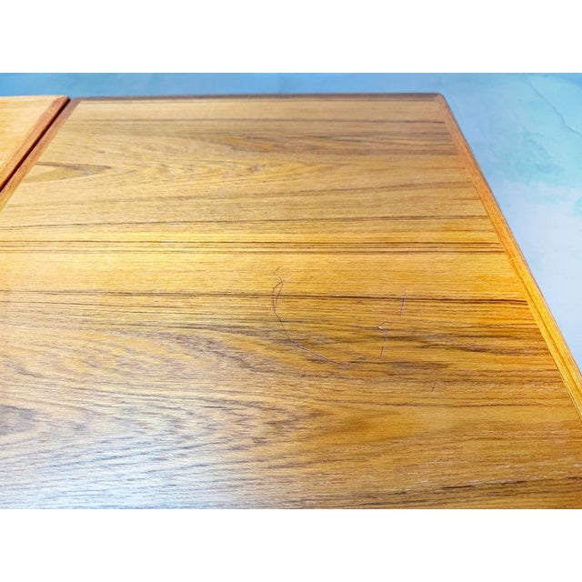 Mid-Century Extendable Teak Dining Table by Niels O. Moller for J. L. Møllers Møbelfabrik For Sale - Image 12 of 14