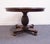 Early 21st Century Ethan Allen British Classics Collection Early American Traditional 48" Round Pedestal Caned Top Dining Table W. Pineapple Base 29-6303 For Sale - Image 5 of 9