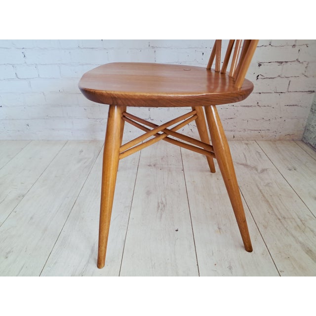 Vintage Candlestick Chairs by Lucian Ercolani for Ercol, 1960s, Set of 3 For Sale - Image 14 of 18