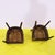 Wooden Chairs with Red Upholstery and Decorative Studs, Set of 2 For Sale - Image 10 of 11