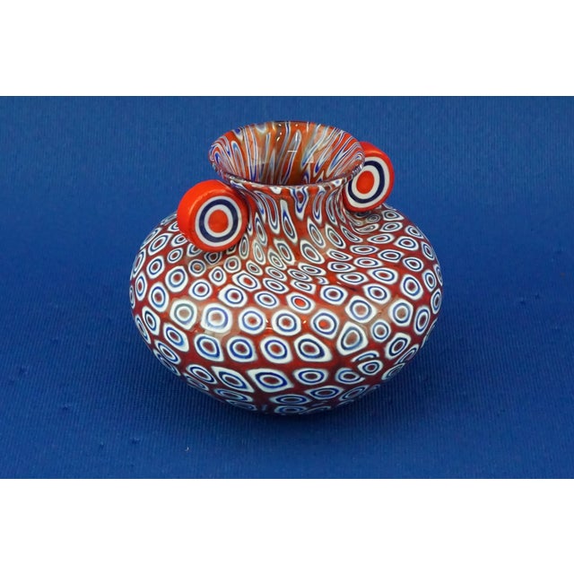 Vintage Red Murano Glass Vase by Ercole Barovier-Toso, 1950 For Sale - Image 9 of 18
