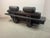 1970s Black Leather Kroken Two-Seater Sofa by Åke Fribytter for Nelo Möbel, Sweden, 1970s For Sale - Image 5 of 17
