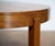 Wood Art Deco Round Occasional or Side Table of Walnut From France For Sale - Image 7 of 8