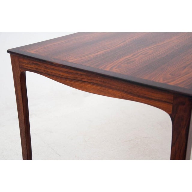 Rosewood Table, Denmark, 1960s For Sale - Image 9 of 10