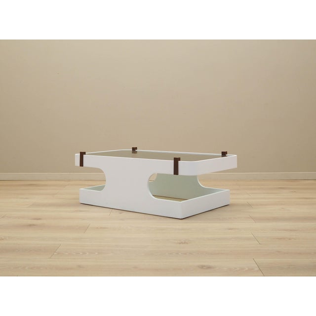 Italian Glass Coffee Table, 1970s For Sale - Image 4 of 18