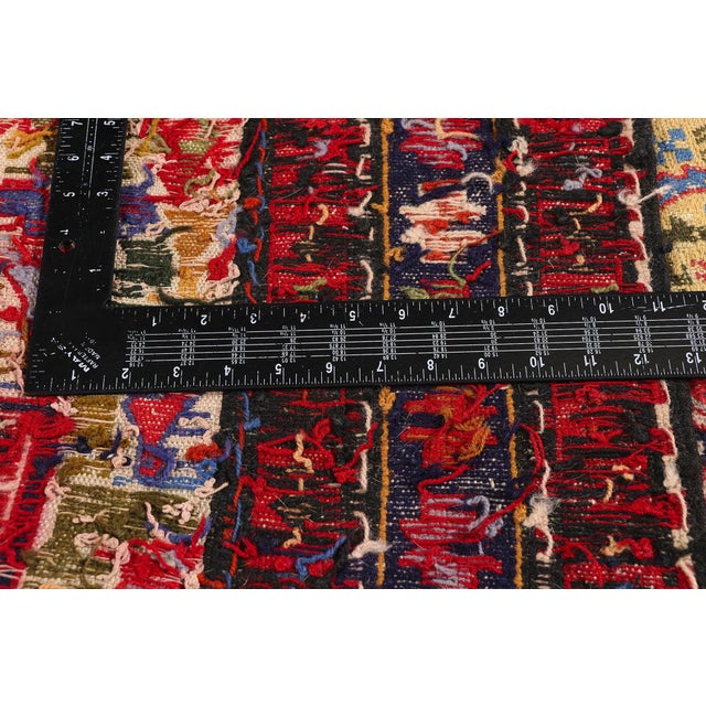 Textile Vintage Caucasian Soumak Rug, 03'10 X 06'03 For Sale - Image 7 of 10