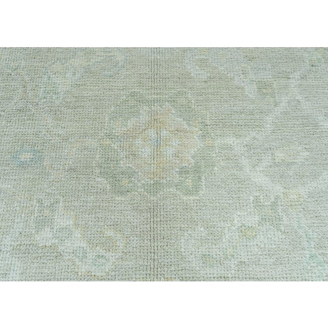 Early 21st Century Turkish Oushak Rug 3'11" x 6'2" #19404 For Sale - Image 5 of 8
