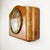 Wall Clock in Beech and Flamed Birch, 1960s For Sale - Image 6 of 8