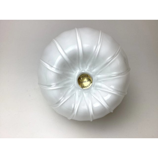 Late 20th Century Large Handmade Art Glass Centerpiece Pumpkin For Sale In New York - Image 6 of 6