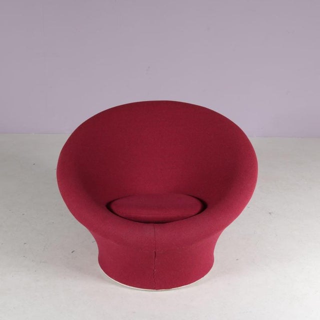 A beautiful “Mushroom” chair, model F560, designed by Pierre Paulin and manufactured by Artifort in the Netherlands around...