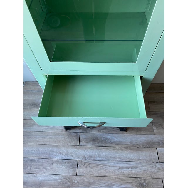 Vintage 1950s Light Green Medicine Chairish