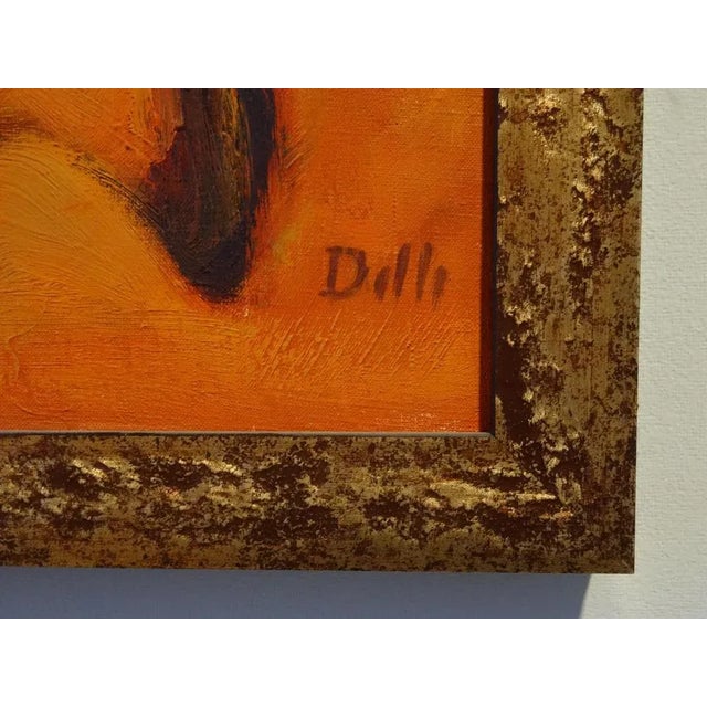 Contemporary Biruta Delle, On the Edge of the Cliff, 2007, Oil on Canvas For Sale - Image 3 of 6