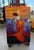 Dancing as the Sun Dies, Impasto Oil Painting by Godfrey Afebuame (2026) For Sale - Image 4 of 5