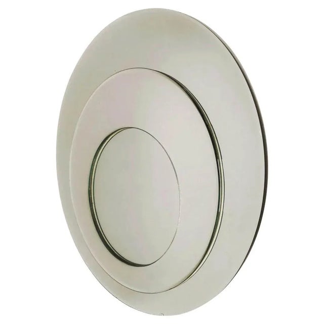 Round Wall Mirror from Rimadesio, Italy 1970s For Sale - Image 6 of 6