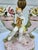 Glass Italian Cherub and Lyre Cornucopia Lamp For Sale - Image 7 of 18