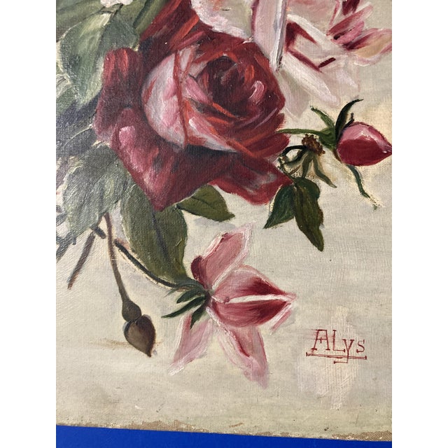 Alys, Rose, 1960s, Oil on Canvas For Sale - Image 12 of 15