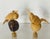 Vintage Carved Birds Figurines Lamp Finials For Sale - Image 4 of 5