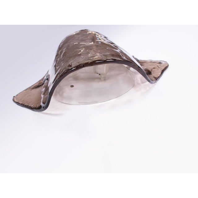 1960s Large Smoked Murano Glass Wall Lights from Kalmar, 1960s, Set of 2 For Sale - Image 5 of 13
