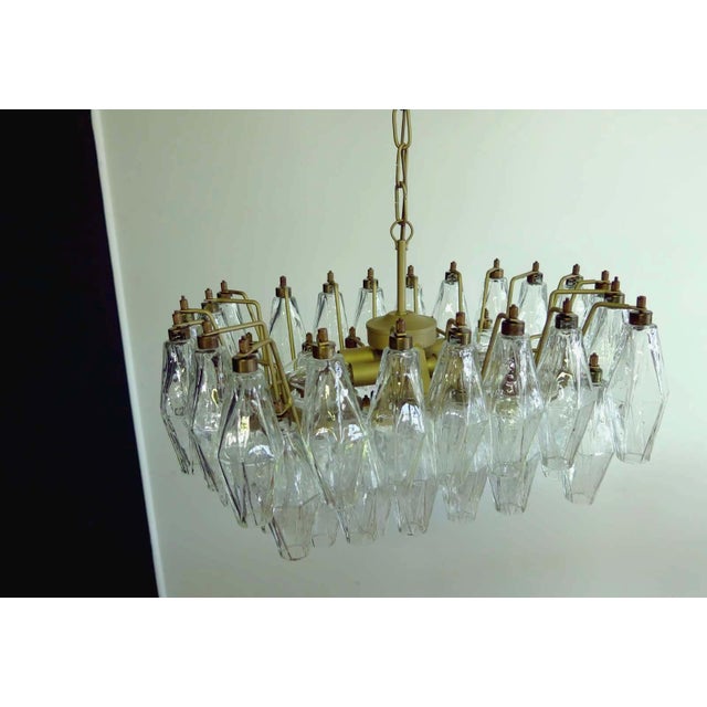 Murano Poliedri Chandeliers, 1970, Set of 2 For Sale - Image 12 of 18