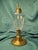 Rare Mid 19th Century Eapg Flute Pattern Camphene Fluid Burner Lamp Weighted Bronze Base For Sale - Image 4 of 11